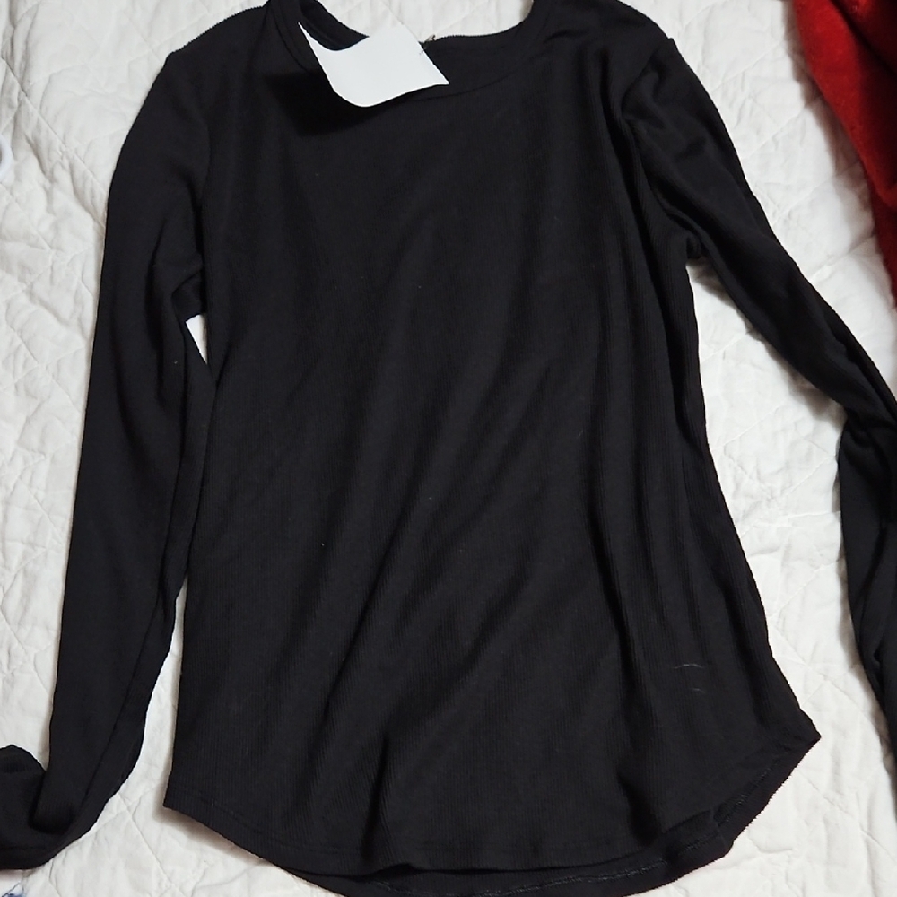No Boundaries Black Long Sleeve Tee
